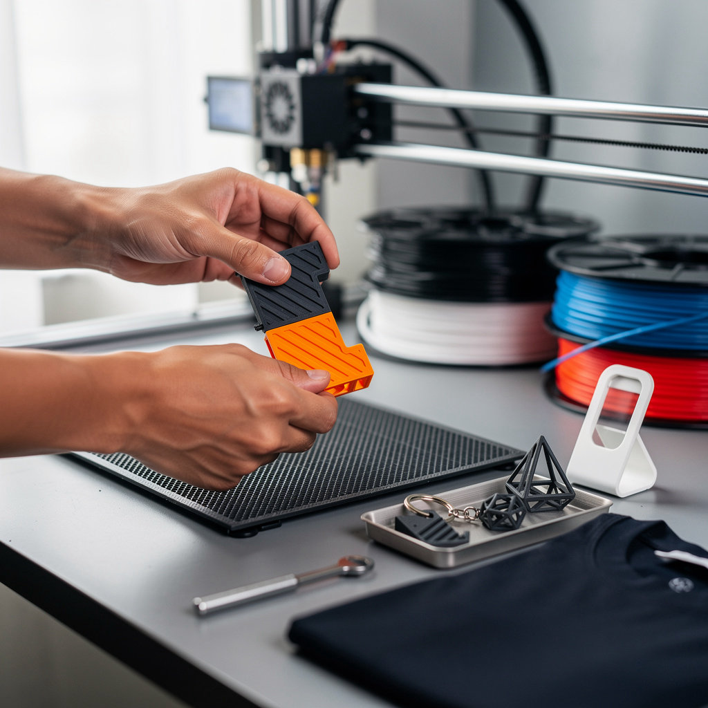 NikStef3DPrint professional 3D printing and custom apparel services showcase