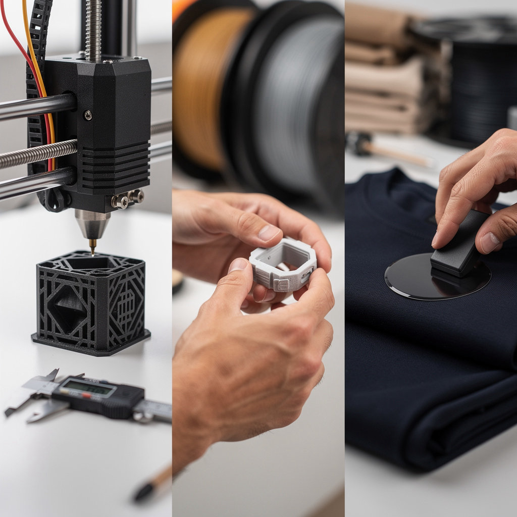 NikStef3DPrint professional 3D printing and custom apparel services overview